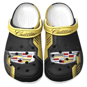 Cadillac Crocs Clogs Männer Frauen, Geschenk für Cadillac Fan CAR185031525281 - Gelb