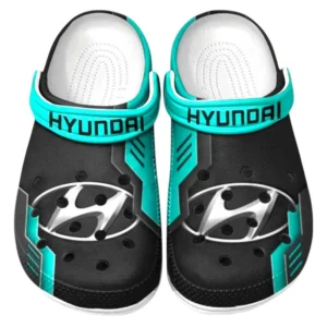 Hyundai Crocs Clogs Männer Frauen, Geschenk für Hyundai Fan CAR185031525282 - Cyan