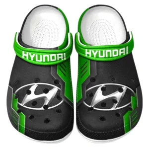 Hyundai Crocs Clogs Männer Frauen, Geschenk für Hyundai Fan CAR185031525282 - Grün