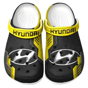 Hyundai Crocs Clogs Männer Frauen, Geschenk für Hyundai Fan CAR185031525282 - Gelb