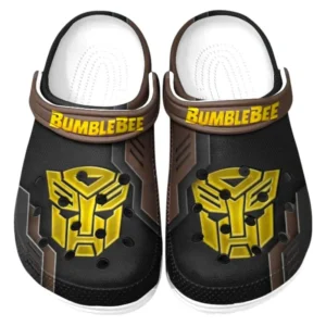 Bumblebee Crocs Clogs Männer Frauen, Geschenk für Bumblebee Fan CAR185031525283 - Braun