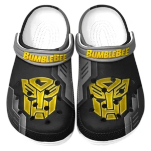 Bumblebee Crocs Clogs Männer Frauen, Geschenk für Bumblebee Fan CAR185031525283 - Grau