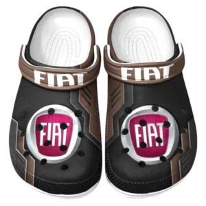 Fiat Crocs Clogs Männer Frauen, Geschenk für Fiat Fan CAR185031525285 - Braun