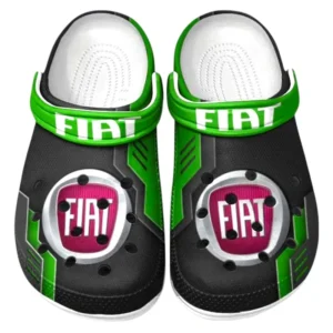 Fiat Crocs Clogs Männer Frauen, Geschenk für Fiat Fan CAR185031525285 - Grün