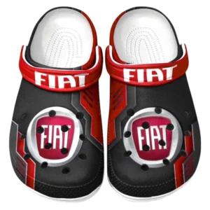 Fiat Crocs Clogs Männer Frauen, Geschenk für Fiat Fan CAR185031525285 - Rot
