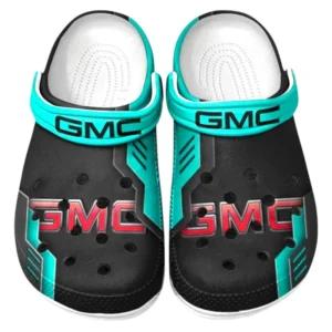 GMC Crocs Clogs Männer Frauen, Geschenk für GMC Fan CAR185031525287 - Cyan