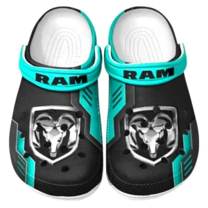 Ram truck Crocs Clogs Männer Frauen, Geschenk für Ram truck Fan CAR185031525288 - Cyan