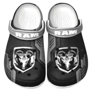 Ram truck Crocs Clogs Männer Frauen, Geschenk für Ram truck Fan CAR185031525288 - Grau