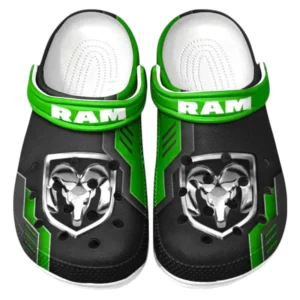 Ram truck Crocs Clogs Männer Frauen, Geschenk für Ram truck Fan CAR185031525288 - Grün