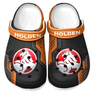 Holden Crocs Clogs Männer Frauen, Geschenk für Holden Fan CAR185031525289 - Orange