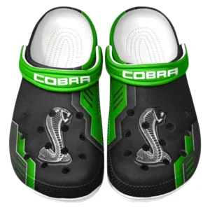 SVT Cobra Crocs Clogs Männer Frauen, Geschenk für SVT Cobra Fan CAR185031525290 - Grün