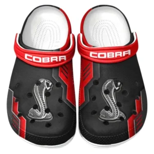 SVT Cobra Crocs Clogs Männer Frauen, Geschenk für SVT Cobra Fan CAR185031525290 - Rot