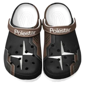 Polestar Crocs Clogs Männer Frauen, Geschenk für Polestar Fan CAR185031525291 - Braun