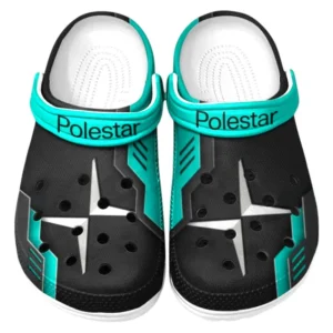 Polestar Crocs Clogs Männer Frauen, Geschenk für Polestar Fan CAR185031525291 - Cyan