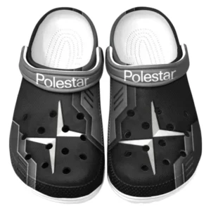 Polestar Crocs Clogs Männer Frauen, Geschenk für Polestar Fan CAR185031525291 - Grau