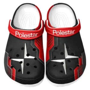 Polestar Crocs Clogs Männer Frauen, Geschenk für Polestar Fan CAR185031525291 - Rot
