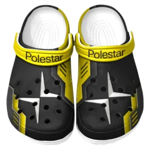 Polestar Crocs Clogs Männer Frauen, Geschenk für Polestar Fan CAR185031525291 - Gelb