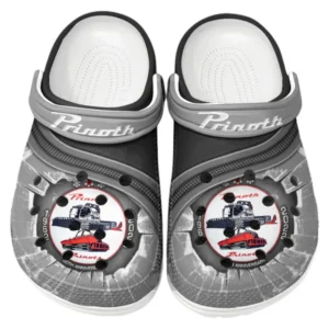 Prinoth Crocs Clogs Männer Frauen, Geschenk für Prinoth Fan CAR188032025111 - Grau