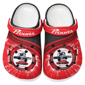 Prinoth Crocs Clogs Männer Frauen, Geschenk für Prinoth Fan CAR188032025111 - Rot