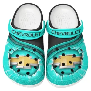 Chevrolet Crocs Clogs Männer Frauen, Geschenk für Chevrolet Fan CAR188032025112 - Cyan