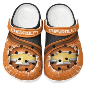 Chevrolet Crocs Clogs Männer Frauen, Geschenk für Chevrolet Fan CAR188032025112 - Orange