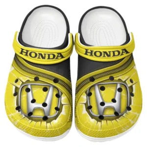 Honda Crocs Clogs Männer Frauen, Geschenk für Honda Fan CAR188032025113 - Gelb