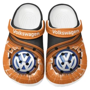 Volkswagen Crocs Clogs Männer Frauen, Geschenk für Volkswagen Fan CAR188032025117 - Orange