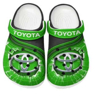 Toyota Crocs Clogs Männer Frauen, Geschenk für Toyota Fan CAR188032025118 - Grün