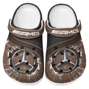 AMG Crocs Clogs Männer Frauen, Geschenk für AMG Fan CAR188032025121 - Braun