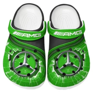 AMG Crocs Clogs Männer Frauen, Geschenk für AMG Fan CAR188032025121 - Grün