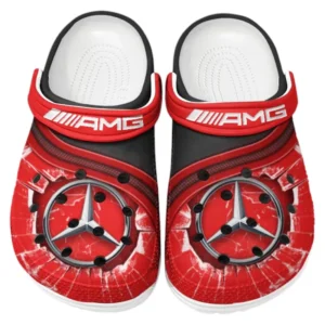 AMG Crocs Clogs Männer Frauen, Geschenk für AMG Fan CAR188032025121 - Rot