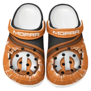 Mopar Crocs Clogs Männer Frauen, Geschenk für Mopar Fan CAR188032025123 - Orange