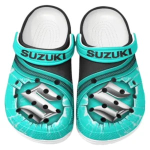 Suzuki Crocs Clogs Männer Frauen, Geschenk für Suzuki Fan CAR188032025125 - Cyan