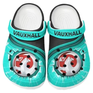 Vauxhall Crocs Clogs Männer Frauen, Geschenk für Vauxhall Fan CAR188032025126 - Cyan