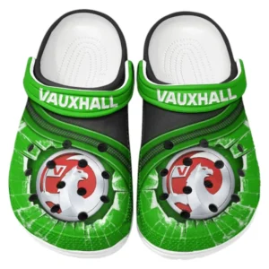 Vauxhall Crocs Clogs Männer Frauen, Geschenk für Vauxhall Fan CAR188032025126 - Grün