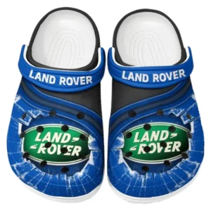 Land Rover Crocs Clogs Männer Frauen, Geschenk für Land Rover Fan CAR188032025148 - Blau