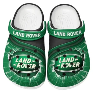 Land Rover Crocs Clogs Männer Frauen, Geschenk für Land Rover Fan CAR188032025148 - Grün