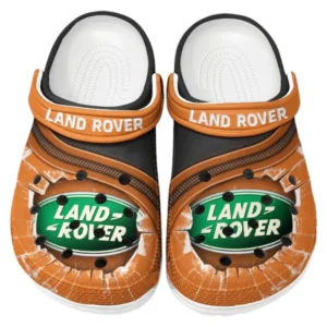 Land Rover Crocs Clogs Männer Frauen, Geschenk für Land Rover Fan CAR188032025148 - Orange