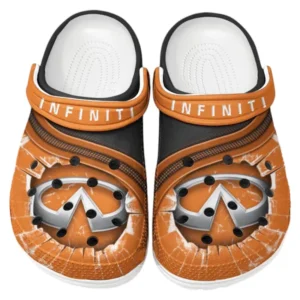 Infiniti Crocs Clogs Männer Frauen, Geschenk für Infiniti Fan CAR188032025152 - Orange
