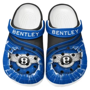 Bentley Crocs Clogs Männer Frauen, Geschenk für Bentley Fan CAR188032025153 - Blau