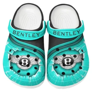 Bentley Crocs Clogs Männer Frauen, Geschenk für Bentley Fan CAR188032025153 - Cyan