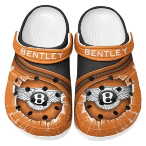 Bentley Crocs Clogs Männer Frauen, Geschenk für Bentley Fan CAR188032025153 - Orange