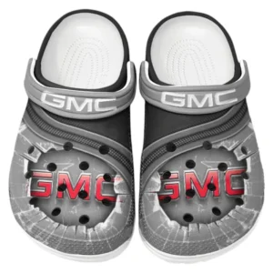 GMC Crocs Clogs Männer Frauen, Geschenk für GMC Fan CAR188032025154 - Grau