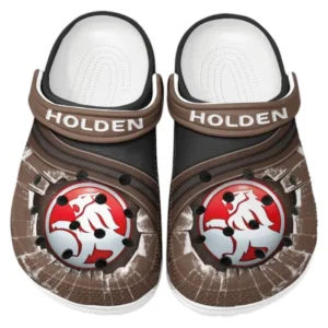 Holden Crocs Clogs Männer Frauen, Geschenk für Holden Fan CAR188032025156 - Braun