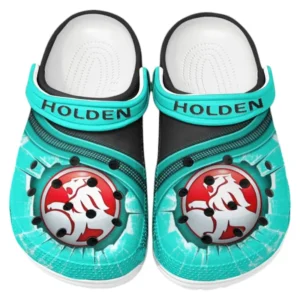 Holden Crocs Clogs Männer Frauen, Geschenk für Holden Fan CAR188032025156 - Cyan