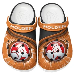 Holden Crocs Clogs Männer Frauen, Geschenk für Holden Fan CAR188032025156 - Orange
