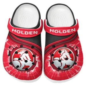 Holden Crocs Clogs Männer Frauen, Geschenk für Holden Fan CAR188032025156 - Rot