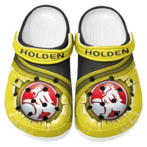 Holden Crocs Clogs Männer Frauen, Geschenk für Holden Fan CAR188032025156 - Gelb