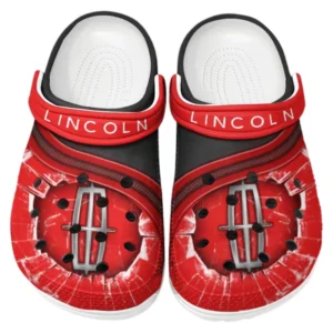 Lincoln Crocs Clogs Männer Frauen, Geschenk für Lincoln Fan CAR188032025161 - Rot