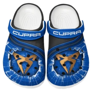 Cupra Crocs Clogs Männer Frauen, Geschenk für Cupra Fan CAR188032025162 - Blau
